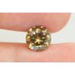 Loose Round Diamond Natural Fancy Brown VS2 2.01 Carat