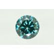 Round Diamond Fancy Blue Color VS2 Certified 1.72 Carat