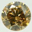 Round Cut Diamond Fancy Brown Color VS2 2.02 Carat