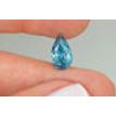 Fancy Blue Pear Shaped Diamond 3.02 Carat SI2