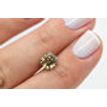 Loose Radiant Diamond Natural Fancy Champagne 2.01 Carat SI1