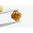 Radiant Diamond Natural Fancy Brownish Orange 1.63 Carat I1