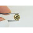 Round Diamond Fancy Brown Color SI2 Certified 2.20 Carat