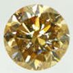 Round Diamond Fancy Champagne Color 2.04 Carat SI1 SGL Certificate