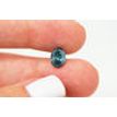 Fancy Blue Oval Diamond 1.65 Carat I1