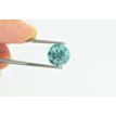 Round Cut Diamond Fancy Blue Color 3.12 Carat SI2