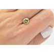 Round Cut Diamond Fancy Brownish Orange 1.63 Carat SI1