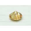 Round Cut Diamond Fancy Brownish Orange 1.63 Carat SI1