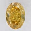 Oval Cut Diamond Fancy Yellowish Brown 0.50 Carat VS2 IGI Certified