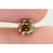 Asscher Diamond Fancy Brown Color VS2 Certified 2.08 Carat