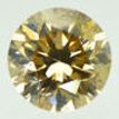 Round Shape Diamond Fancy Brown Color 2.23 Carat SI1
