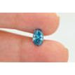 Fancy Blue Oval Diamond 1.43 Carat SI2