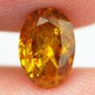 Orange Oval Diamond 1.23 Carat I1