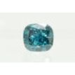 1.32 Carat Cushion Cut Diamond Fancy Blue Color VVS2