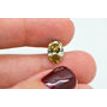 Oval Cut Diamond Fancy Brown Color 2.21 Carat SI1