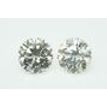 Loose Round Diamond Pair 0.70 TCW I/VS2 4.50 MM
