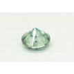 Loose Round Shape Diamond Fancy Blue 0.62 Carat SI1 Certified Enhanced