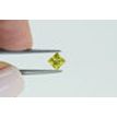 Princess Cut Diamond Fancy Yellow Color 1.03 Carat VS2