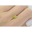 Princess Cut Diamond Fancy Yellow Color 1.03 Carat VS2