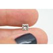 Loose Princess Cut Diamond 0.55 Carat E/SI2 Certified Natural Enhanced For Ring