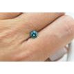 Fancy Blue Round Cut Loose Real Diamond 0.63 Carat SI1
