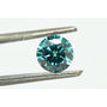 Round Shape Diamond Blue Color Loose 1/2 Carat VS2