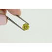 Round Cut Diamond Fancy Yellow 1.01 Carat SI1