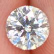 Natural Loose Diamond Round Shape 0.62 Carat E/SI1