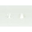 Round Cut Diamond Pair SI2 0.60 TCW