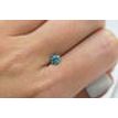 Round Shape Fancy Blue Loose Diamond 1/2 ct 
