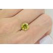 Fancy Yellow Round Cut Diamond 2.55 Carat SI2