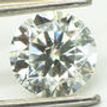 Natural Round Diamond 0.61 Carat F/SI1 