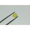 Loose Fancy Yellow Heart Diamond 0.79 Carat VS1
