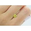 Loose Fancy Yellow Heart Diamond 0.79 Carat VS1