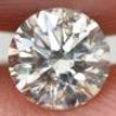 Round Real Diamond 0.53 Carat G SI1