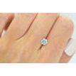 Round Brilliant Diamond White E SI1 Certified Natural Enhanced 5.78 M 0.76 Carat