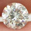 Round Shaped Diamond 0.56 Carat H/SI1 5.05 MM
