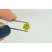 Round Cut Diamond Fancy Yellow Color SI1 2.02 Carat