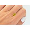 Pear Shape Diamond Fancy Yellow Color SI1 1.01 Carat 