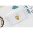 Pear Shape Diamond Fancy Yellowish Brown Color 0.72 Carat VS2 IGI Certificate