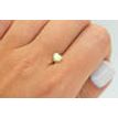 Loose Yellow Heart Diamond 0.70 Carat SI1