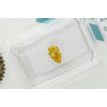 Pear Shape Diamond Brown-Yellow Color 0.58 Carat SI1 IGI Certificate