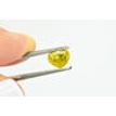 Heart Diamond Yellow Color 0.70 Carat VS2