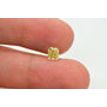 Fancy Yellow Radiant Diamond 0.91 Carat SI1