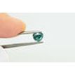 Fancy Blue Heart Shape Diamond 0.58 Carat VS1
