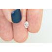 Oval Cut Diamond Natural Loose 0.63 Carat F/SI2