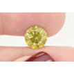 Round Cut Diamond Fancy Yellow 2.51 Carat VS2