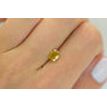 Cushion Shape Diamond Fancy Yellow 0.91 Carat SI2 IGI Certificate