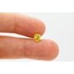 Loose Cushion Shaped Diamond Fancy Yellow Color Natural Enhanced 1.06 Carat VS2