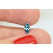 Marquise Shape Diamond Fancy Blue Color 0.51 Carat VS1